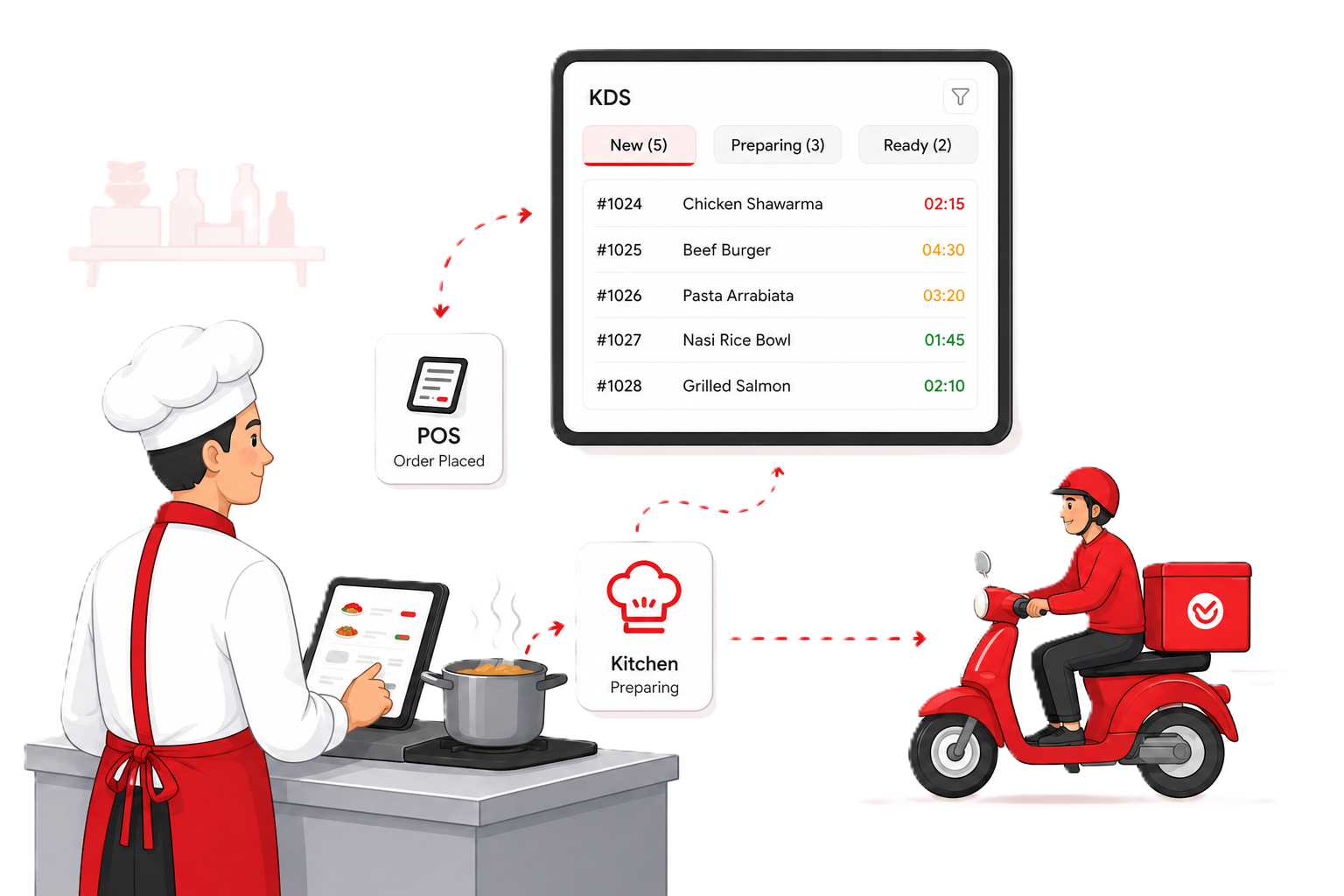 Kitchen & Order Flow